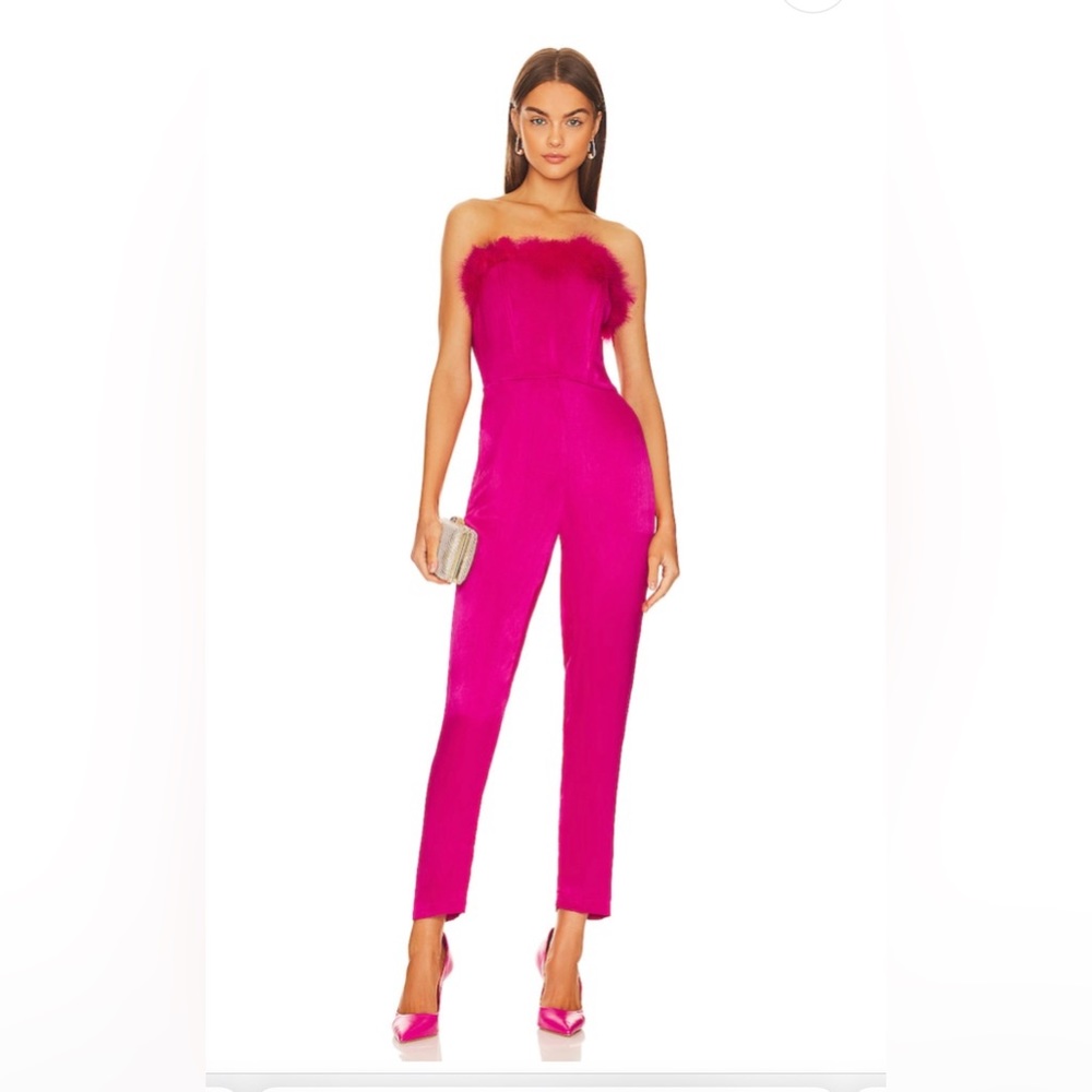 Raya Jumpsuit in Fuchsia